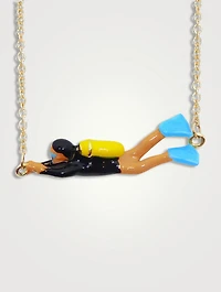 9K Gold Sub Pendant Necklace