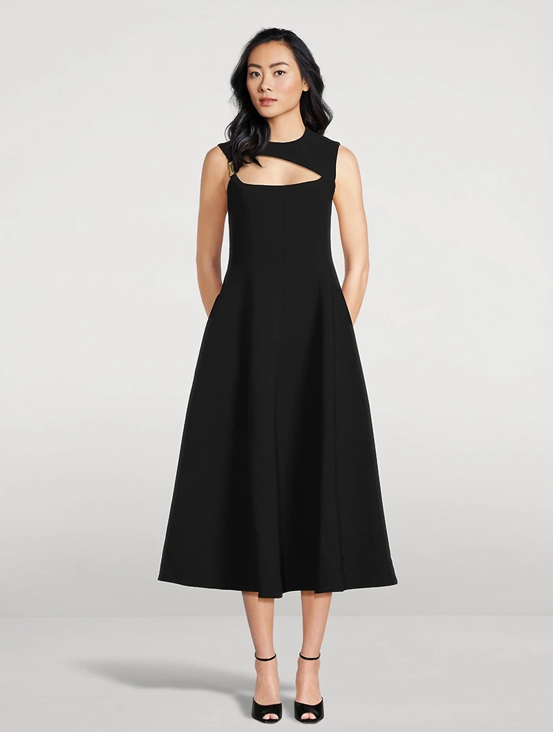 Freya Cut-Out Midi Dress