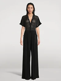 Geralyn Belted Jumpsuit