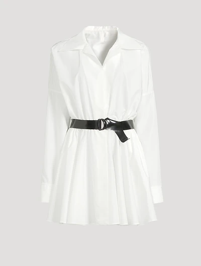 Belted Shirt Dress