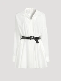 Belted Shirt Dress