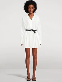 Belted Shirt Dress