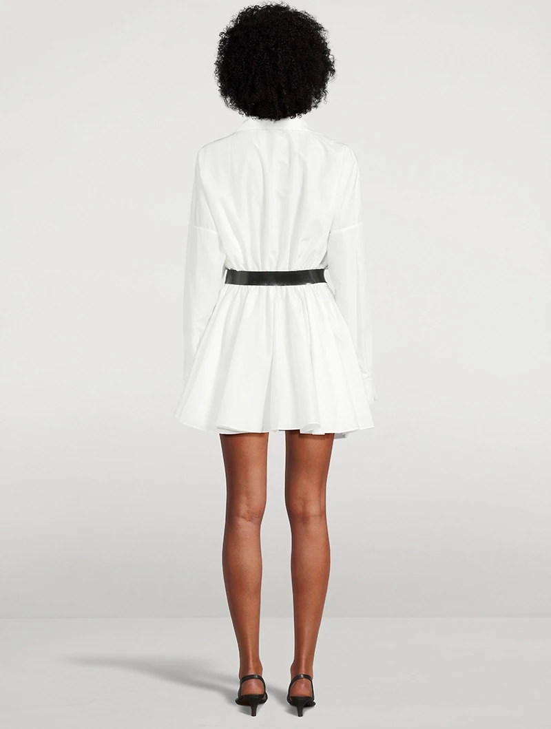 Belted Shirt Dress