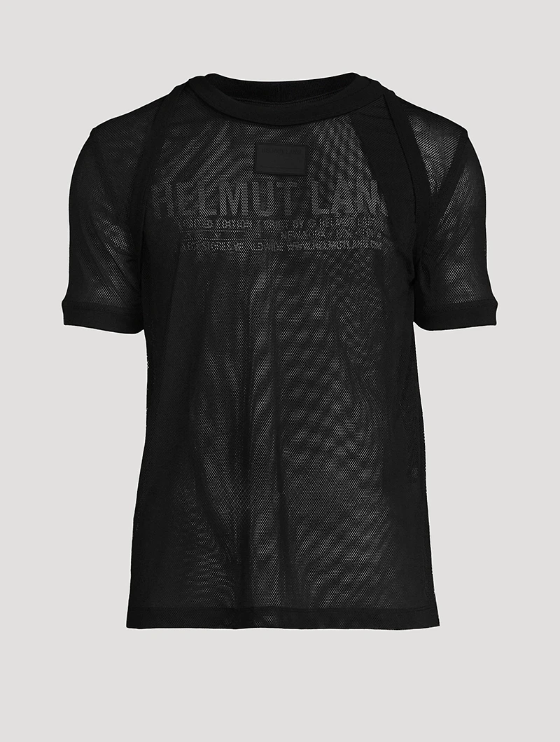 Mesh Logo T-Shirt