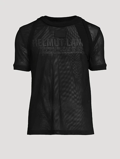 Mesh Logo T-Shirt