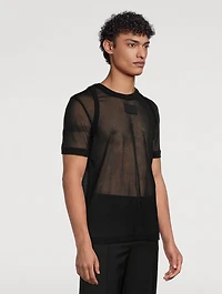 Mesh Logo T-Shirt