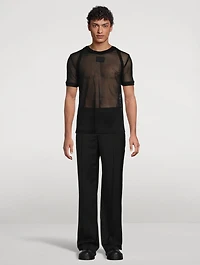 Mesh Logo T-Shirt
