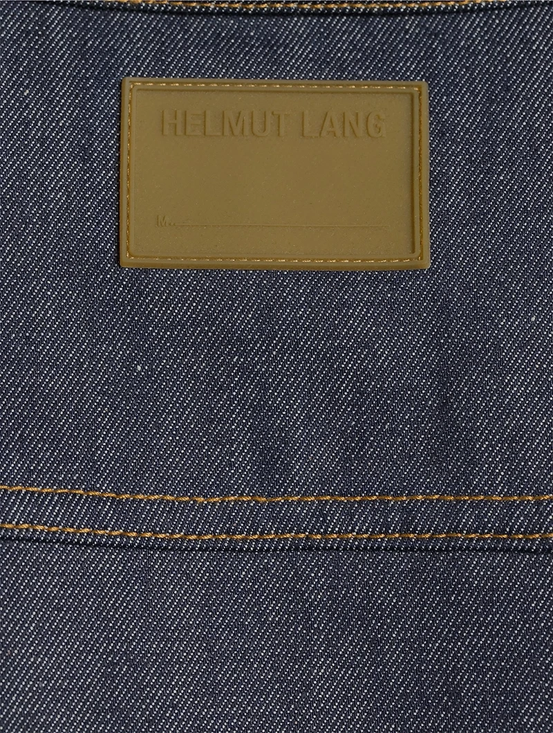 Three-Zip Denim Trucker Jacket