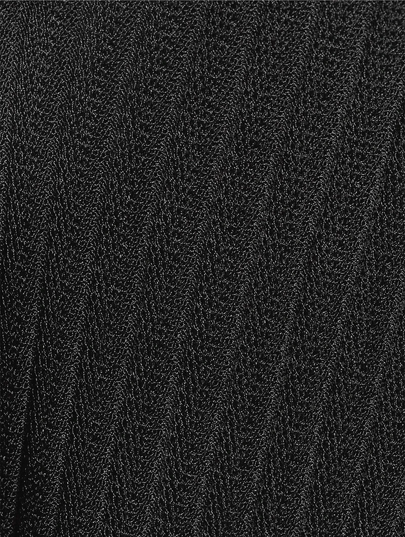 Pointelle Ribbed Polo