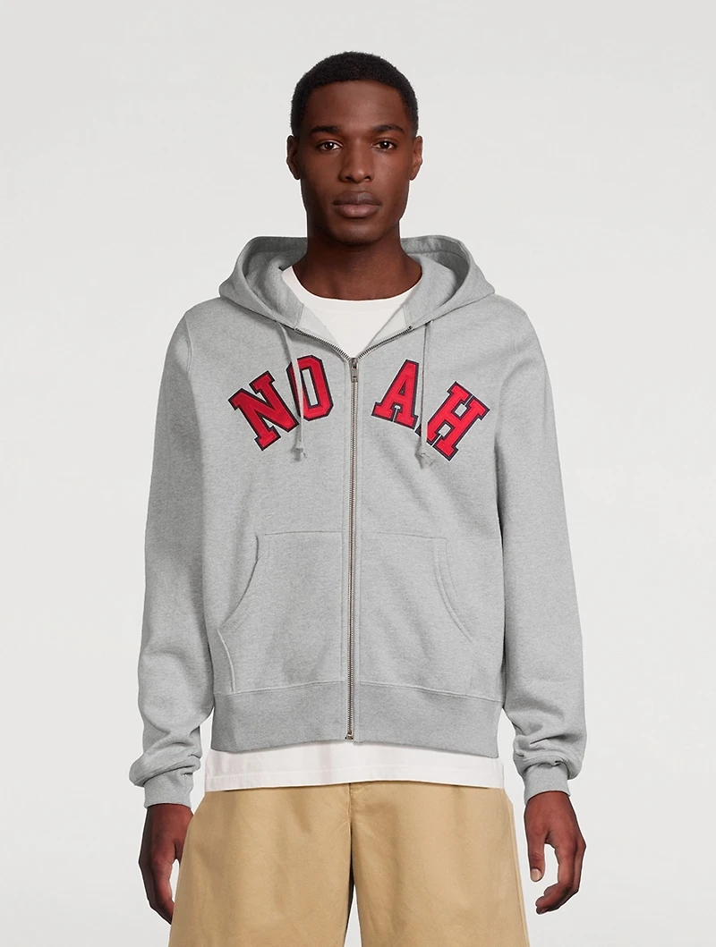 Arch Appliqué Zip Hoodie