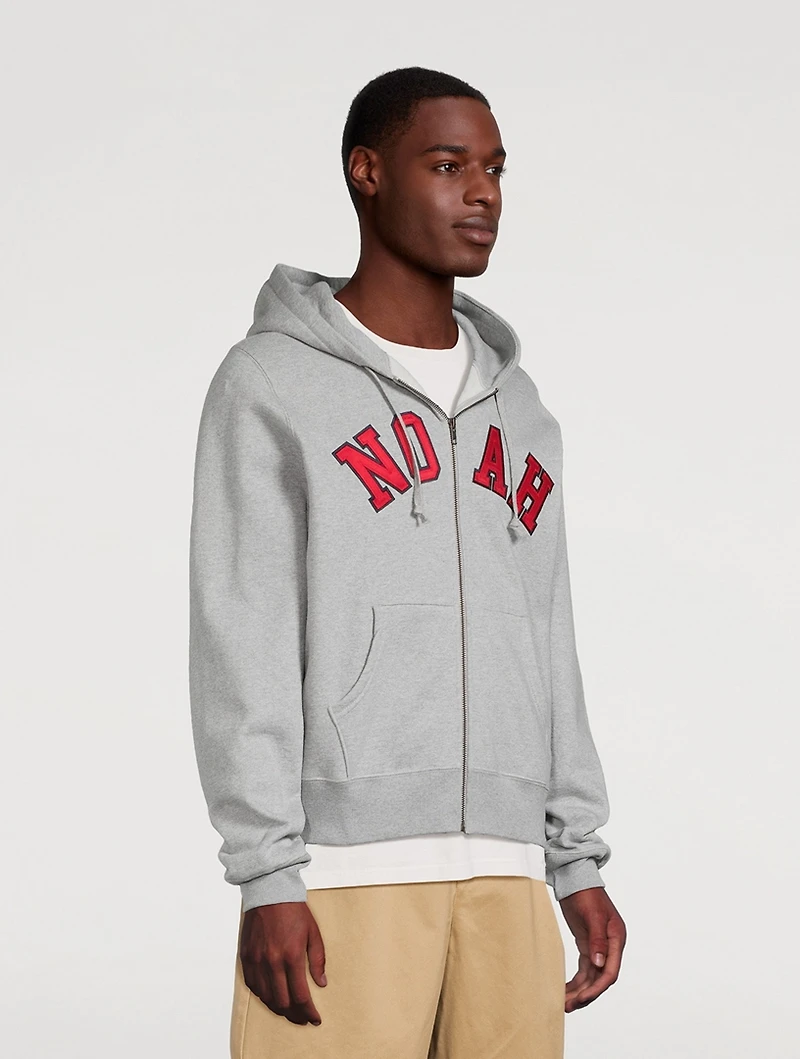 Arch Appliqué Zip Hoodie