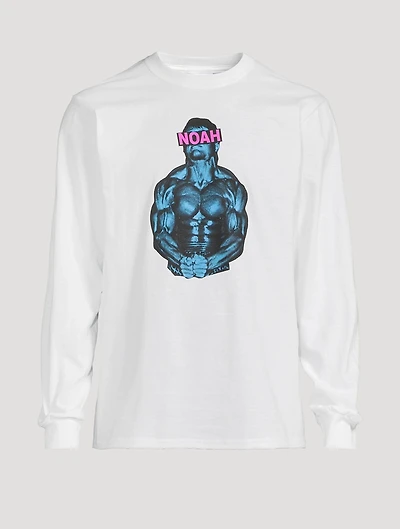 The Pain Cave Printed Long-Sleeve T-Shirt