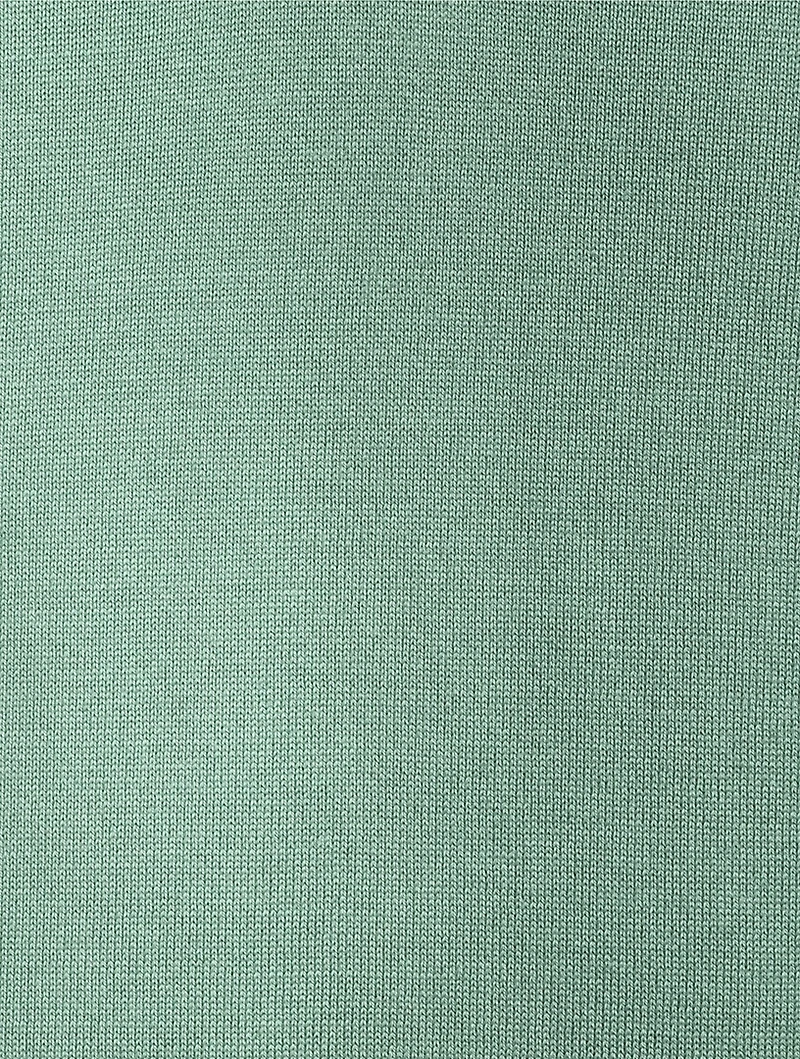 Short-Sleeve Polo Sweater
