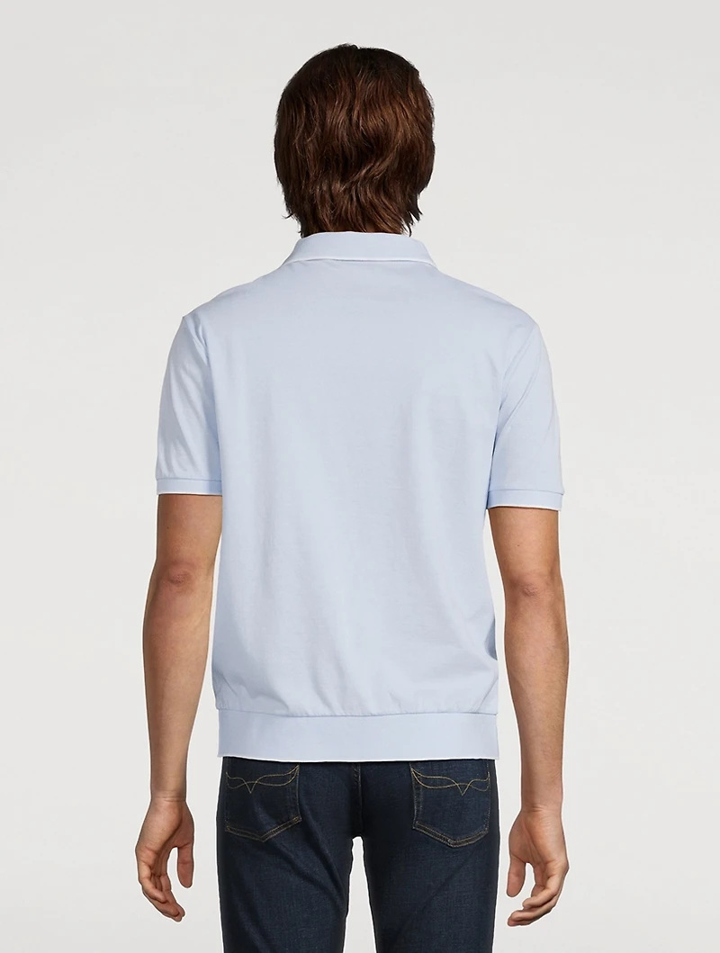 Pique Polo Shirt