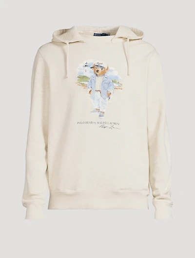 Polo Bear Slub Fleece Hoodie