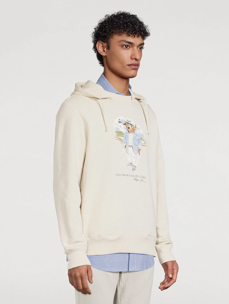 Polo Bear Slub Fleece Hoodie