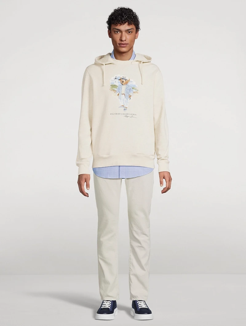 Polo Bear Slub Fleece Hoodie