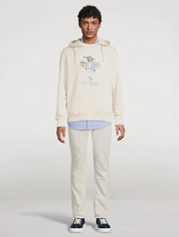 Polo Bear Slub Fleece Hoodie