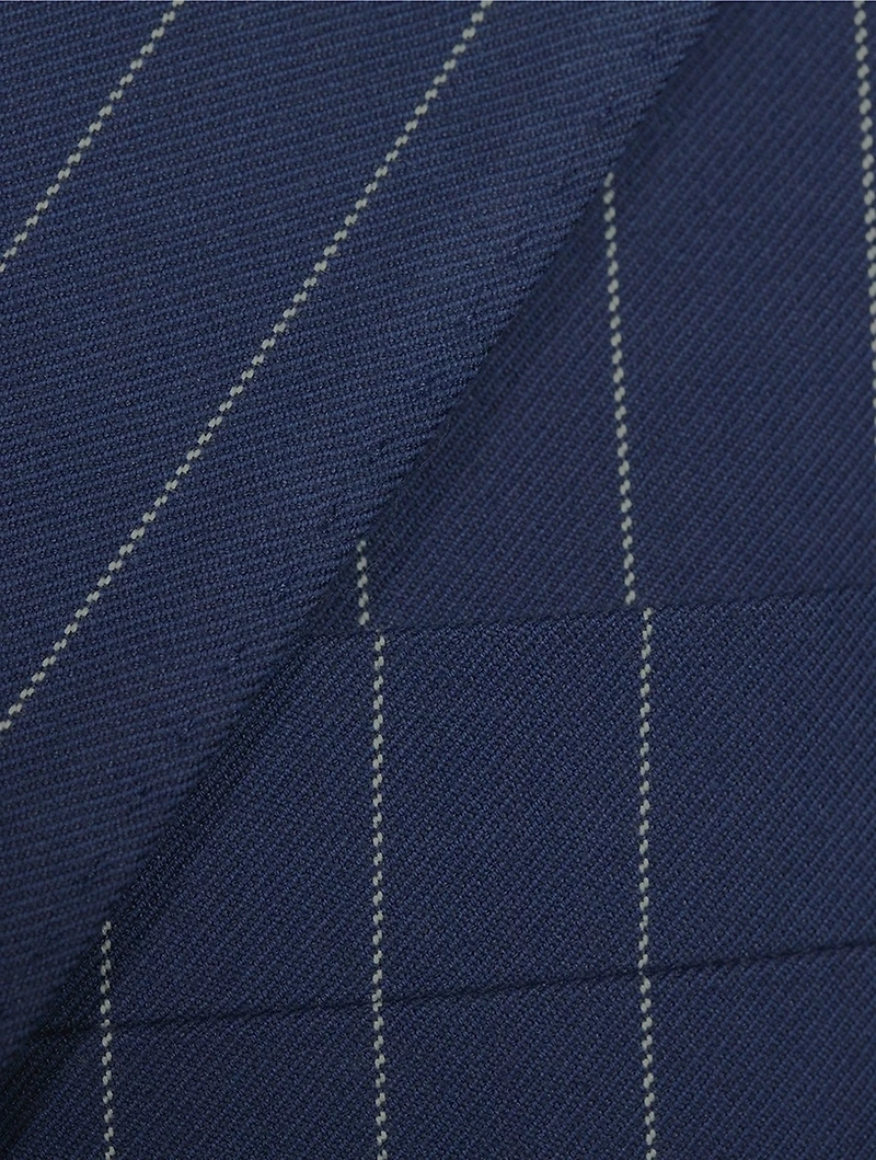 Rope Stripe Cotton And Silk Sport Coat