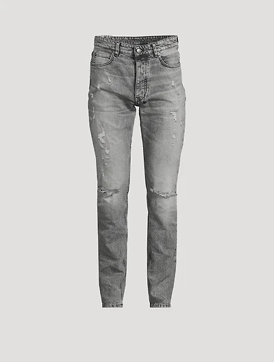 Chitch Smoke Scatter Slim-Fit Jeans