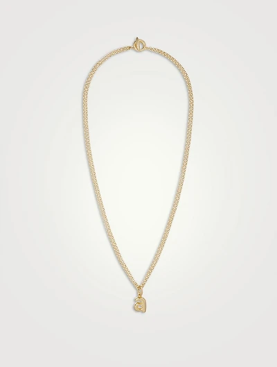 The Puffy Initial Necklace