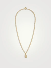 The Puffy Initial Necklace
