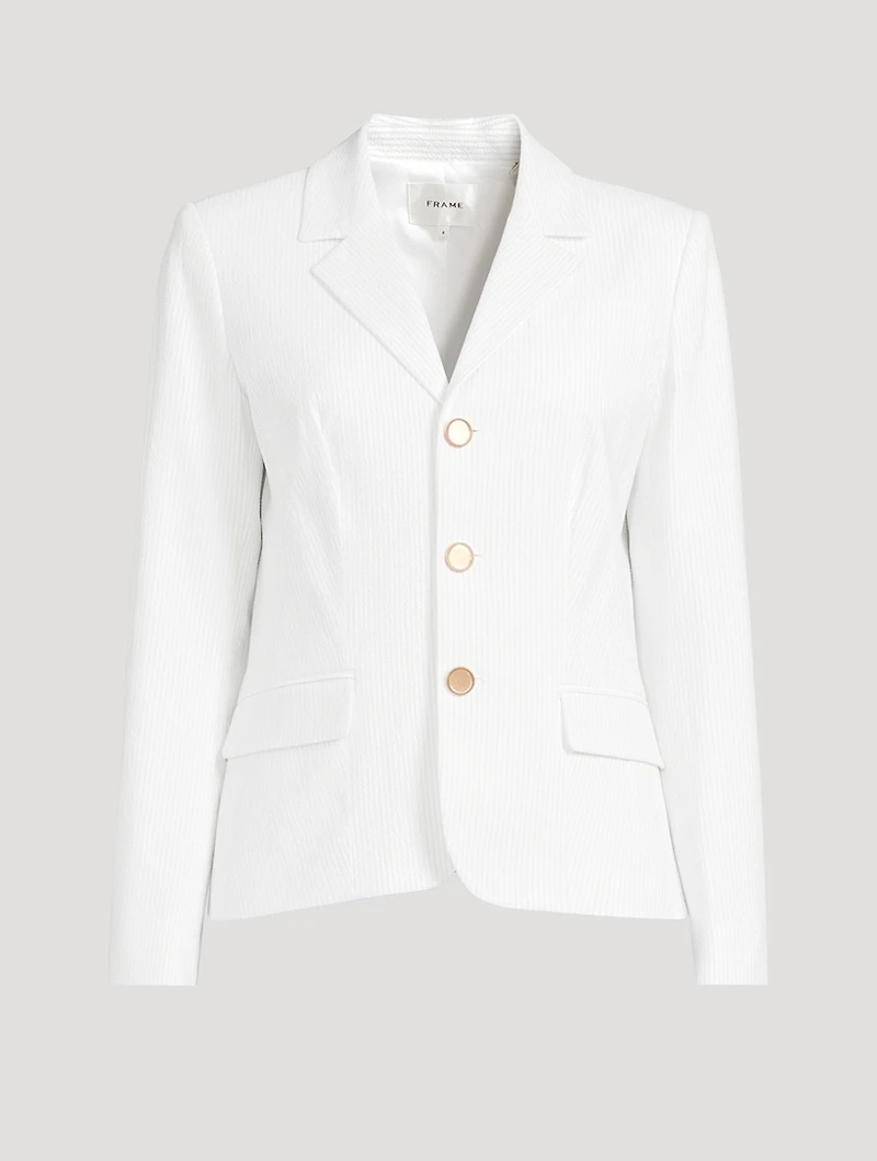The Smart Seersucker Blazer