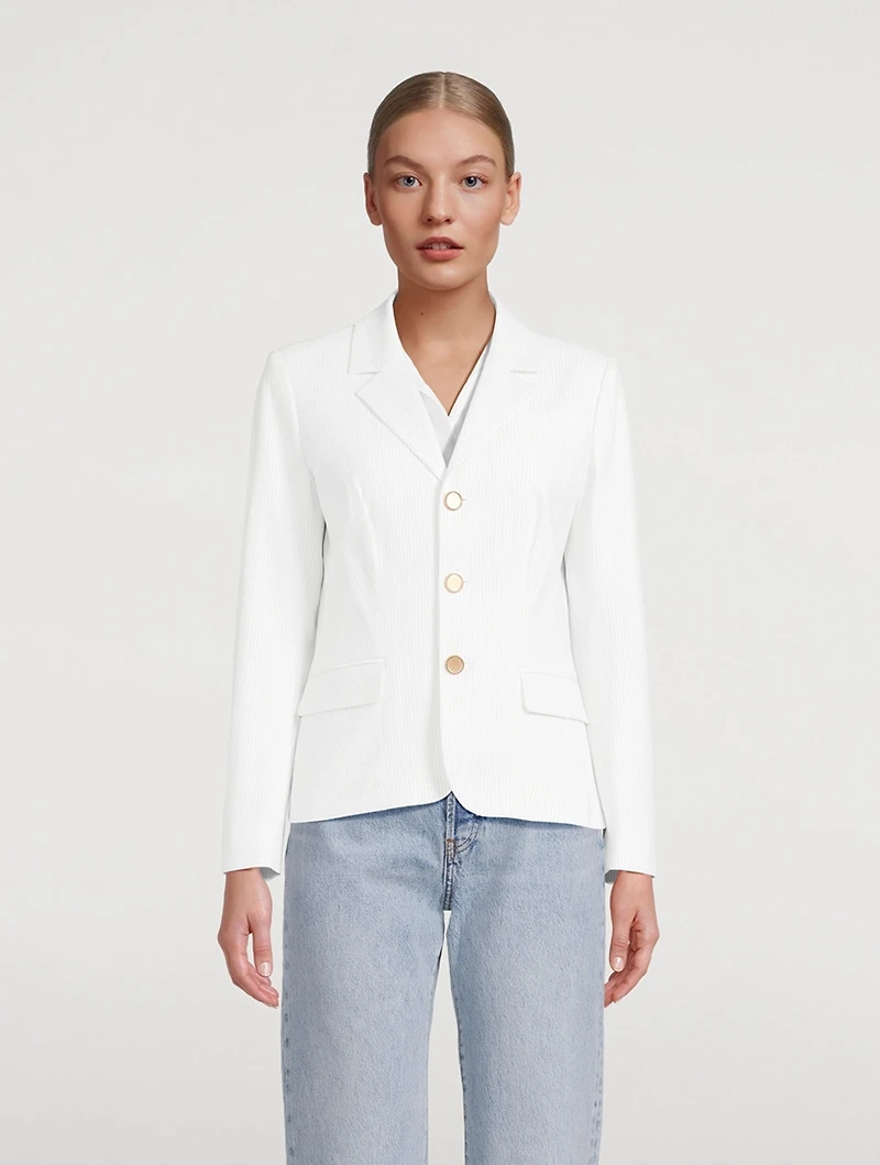 The Smart Seersucker Blazer