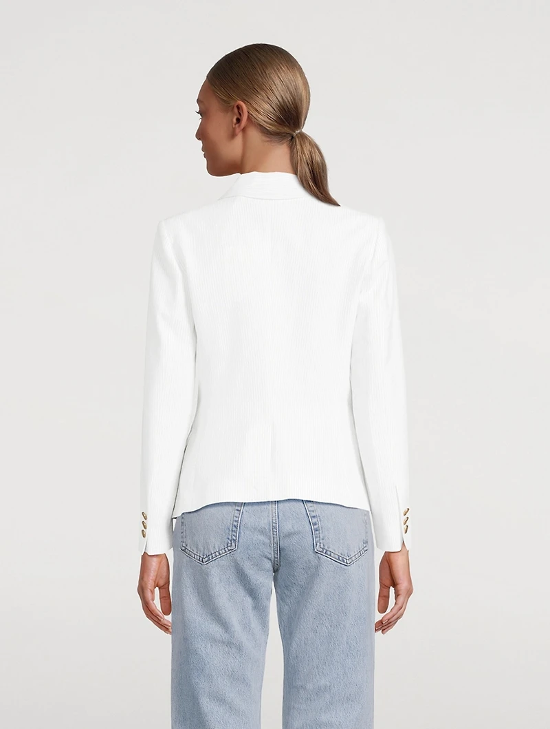The Smart Seersucker Blazer