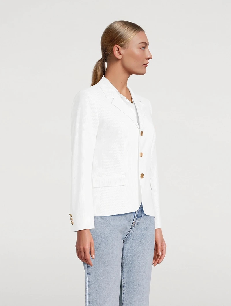 The Smart Seersucker Blazer