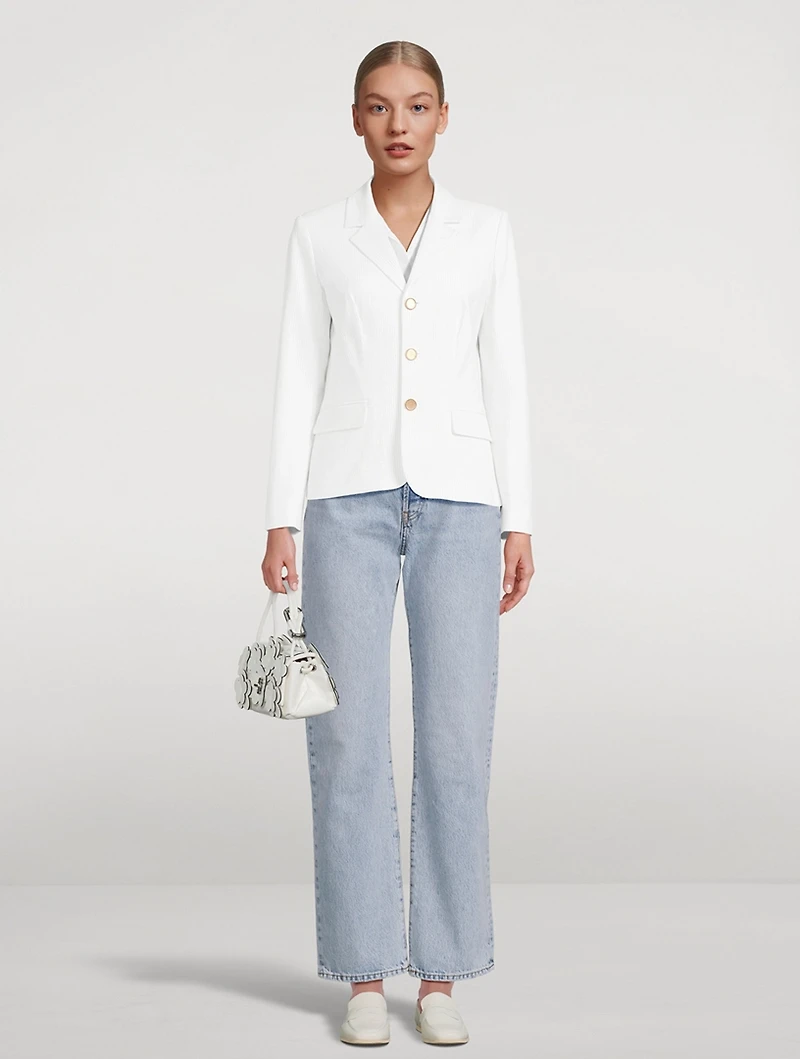 The Smart Seersucker Blazer