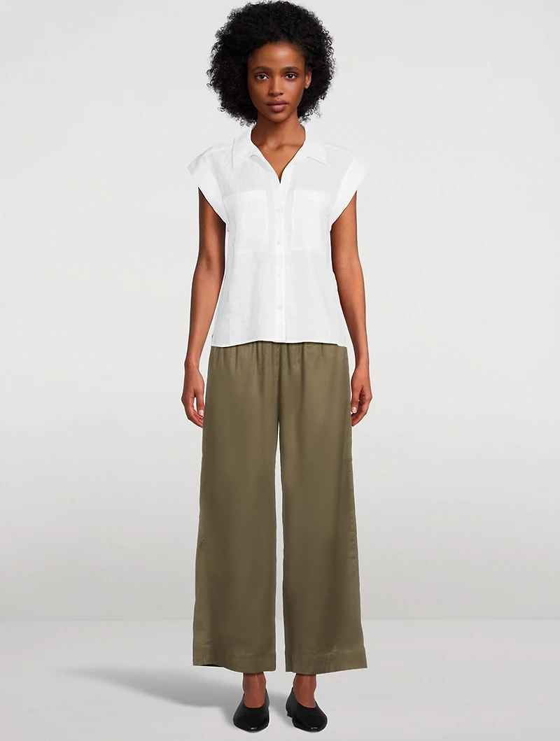 The Easy Wide-Leg Trousers