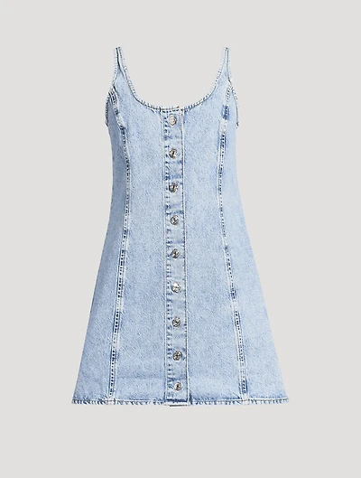 The Denim Shift Dress