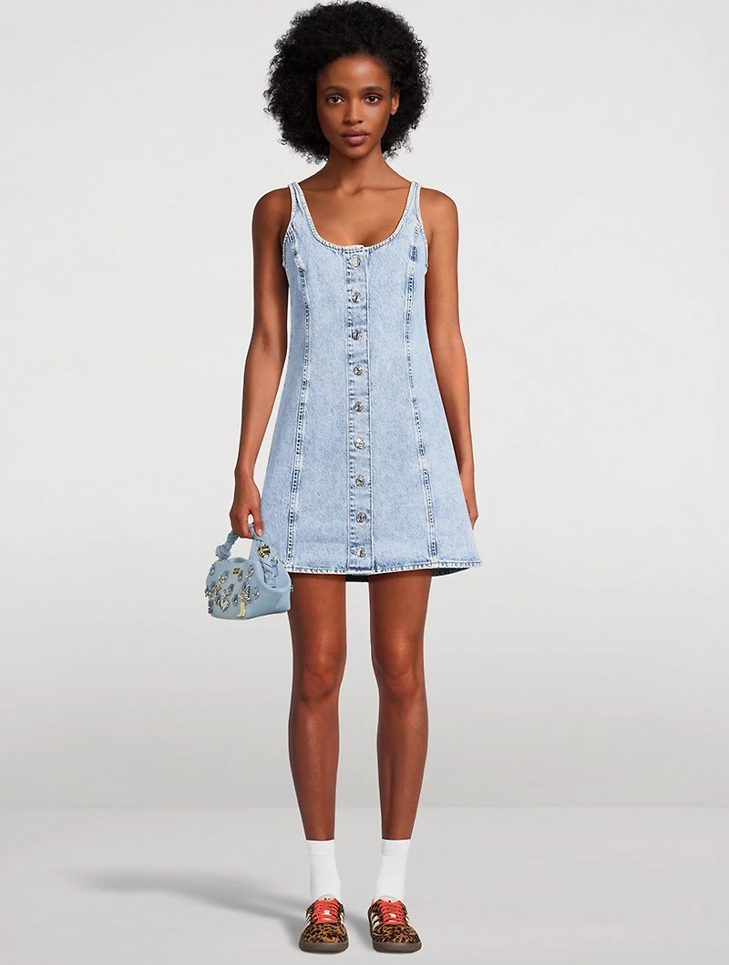 The Denim Shift Dress