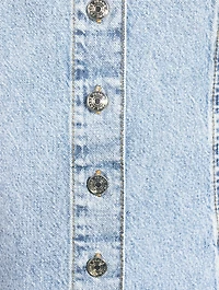 The Denim Shift Dress