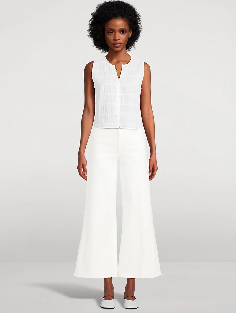 Le Palazzo Wide-Leg Jeans