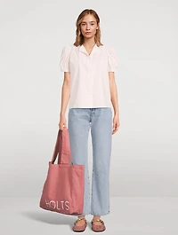 The Gathered Puff-Sleeve Shirt