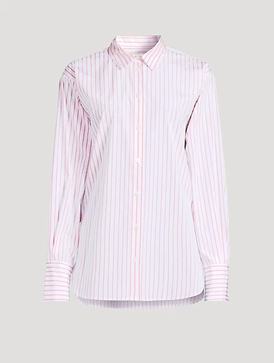 The Oversized Shirt Stripe Print