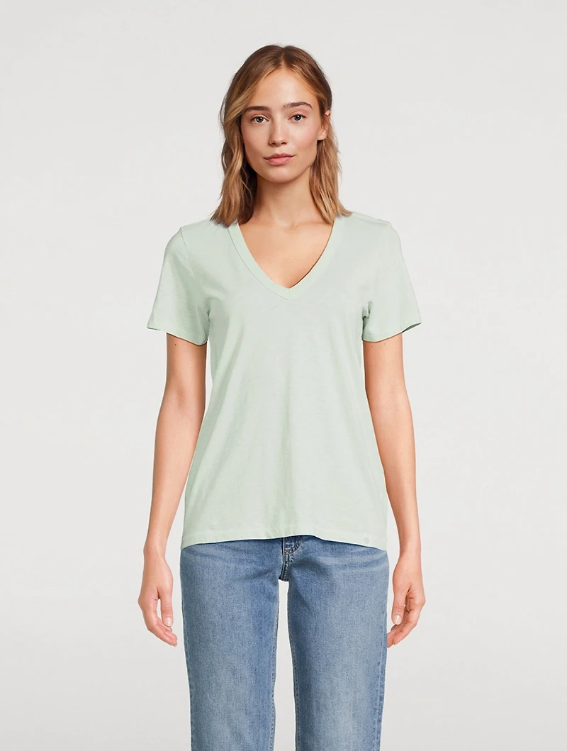 The Slub V-Neck T-Shirt