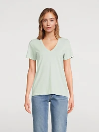 The Slub V-Neck T-Shirt