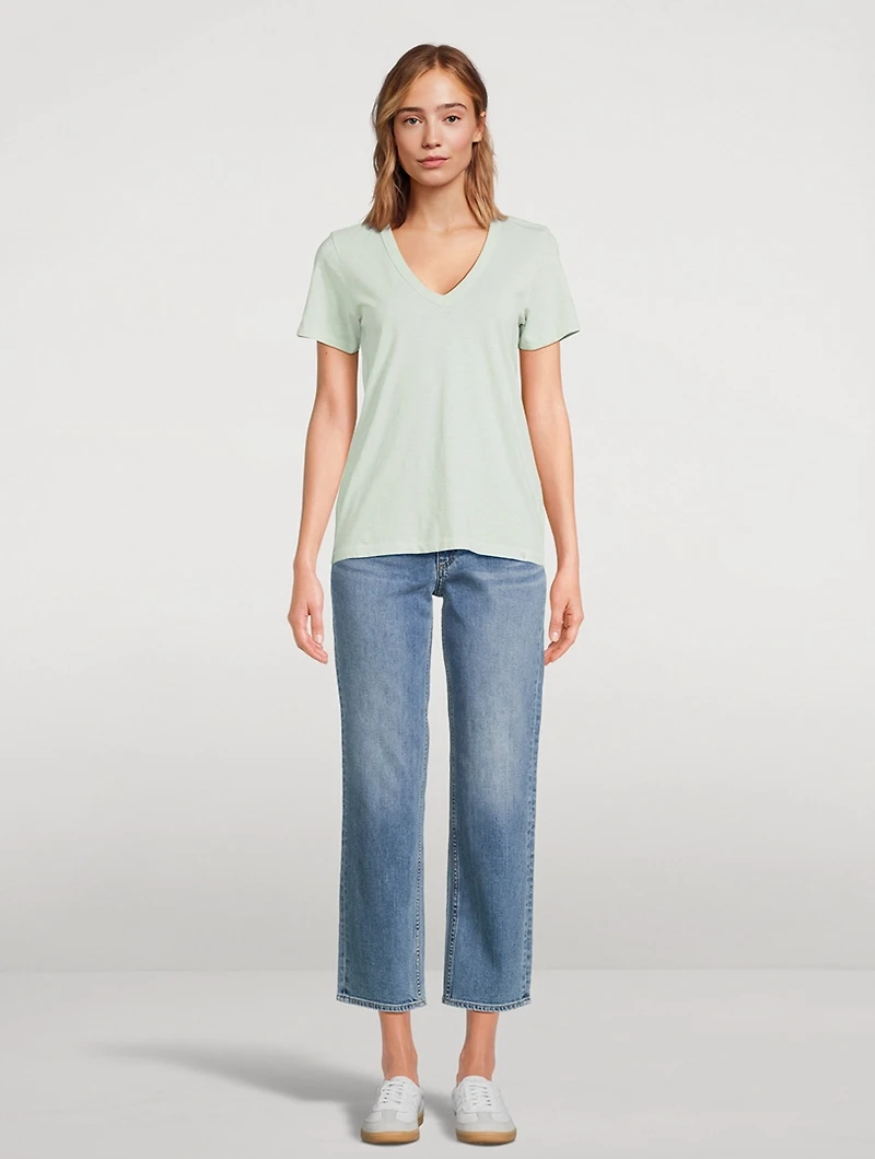 The Slub V-Neck T-Shirt