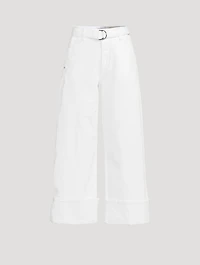 Andi Belted Wide-Leg Jeans