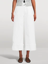 Andi Belted Wide-Leg Jeans