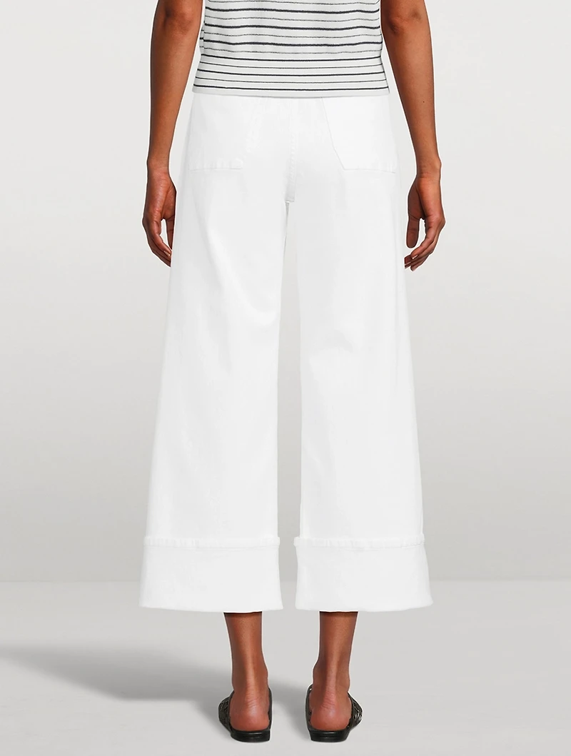 Andi Belted Wide-Leg Jeans