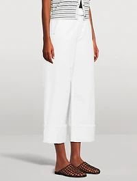 Andi Belted Wide-Leg Jeans