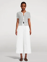 Andi Belted Wide-Leg Jeans