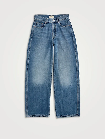 Taylor Barrel-Leg Jeans