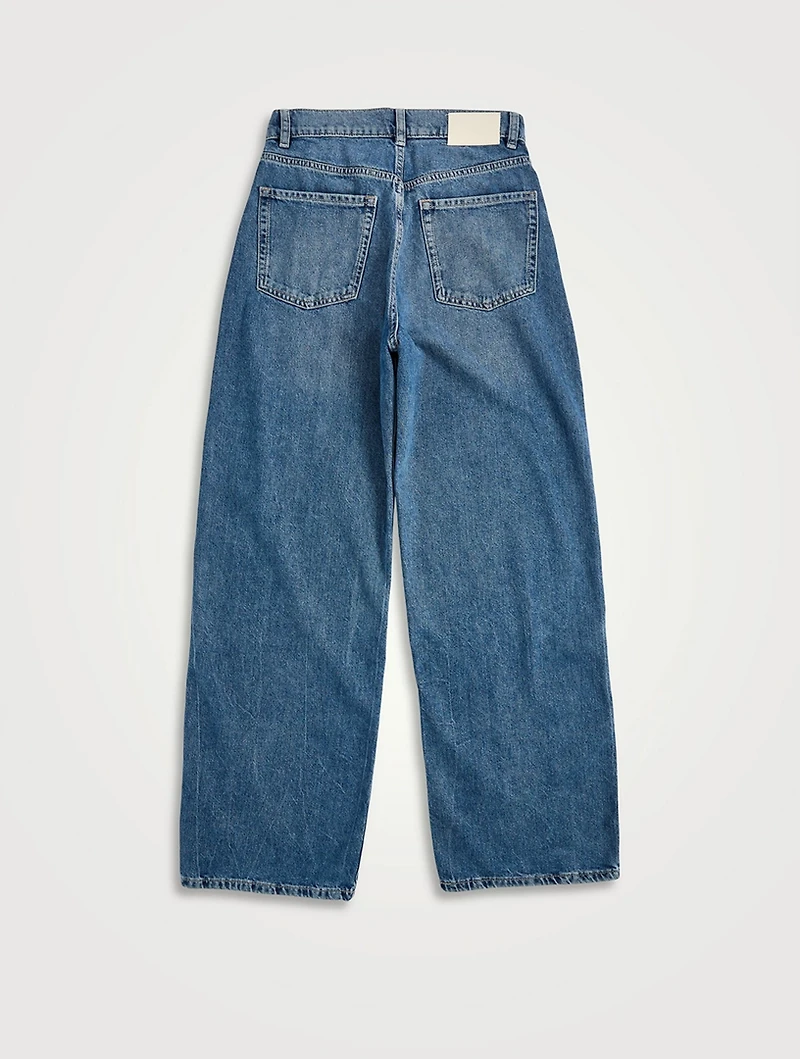 Taylor Barrel-Leg Jeans