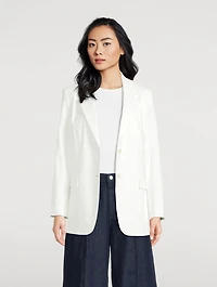 Good Linen Relaxed-Fit Blazer