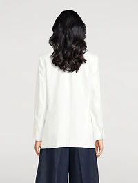 Good Linen Relaxed-Fit Blazer